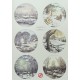 WOC Scenery parelmoer winter landscapes 2 - Round