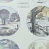 WOC Scenery parelmoer winter landscapes 2 - Round