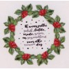 Flower Fun serie 016 kerst tekst