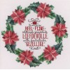 Flower Fun serie 020 kerst tekst