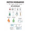 Rubber stamp - DDBD -Hallo Winter - Gnome sneeuwpop