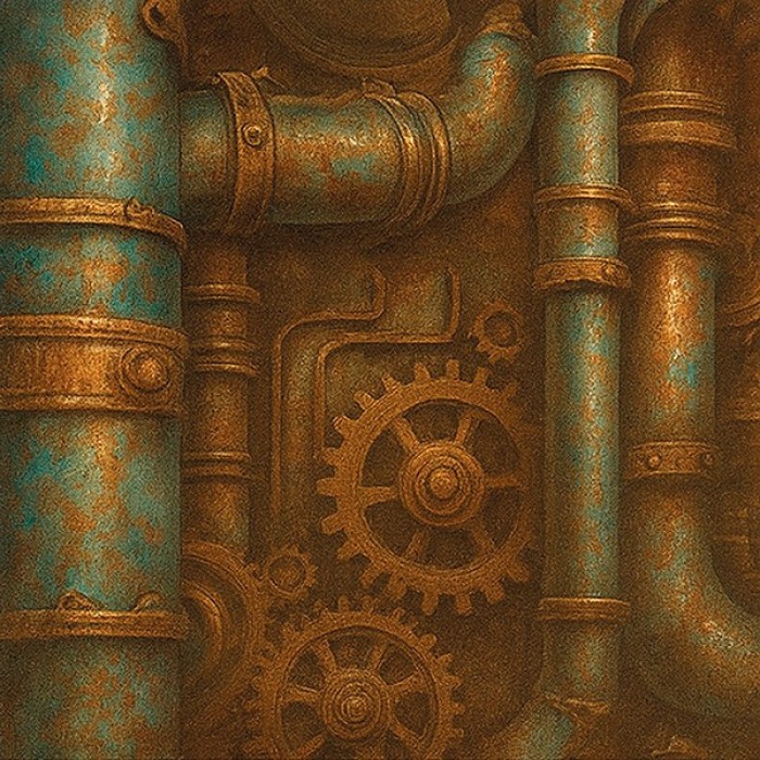 Paperpack - Berries Beauties - Steampunk 20 x 20 cm