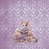 Paperpack - Berries Beauties - Pastel Purple Christmas 20 x 20 cm