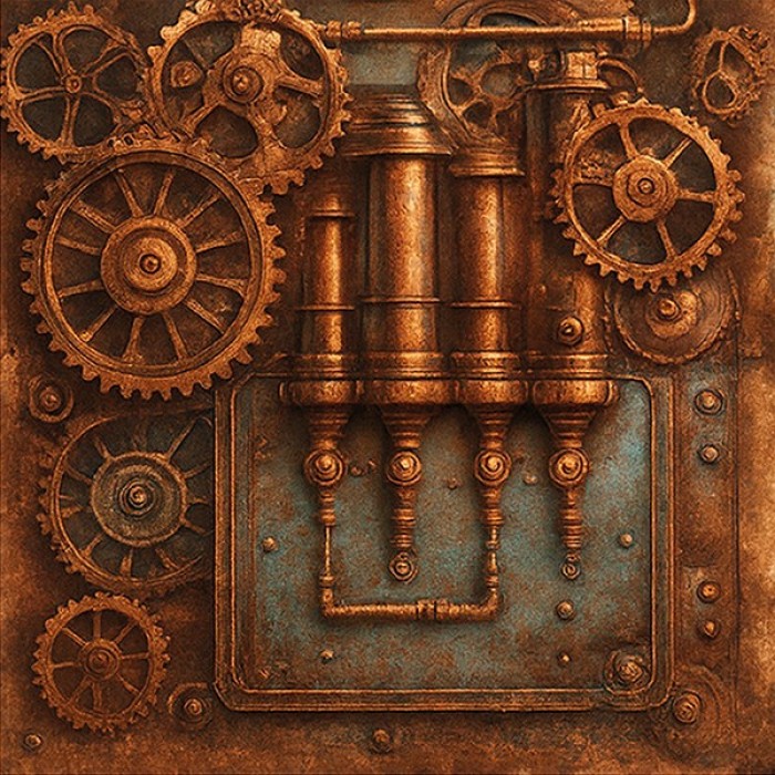 Paperpack - Berries Beauties - Steampunk 20 x 20 cm