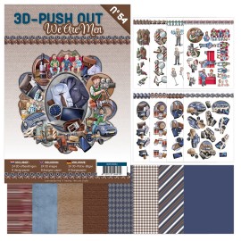 3D Push-Out Book 54 - We are Men