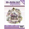 3D Push-Out Book 55 - Purple Blossom