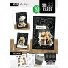 3D Velvet Cards A6 - Golden Whisper