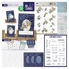 3D Velvet Cards A6 - Blackberries and Birds