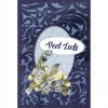 3D Velvet Cards A6 - Blue Pansies