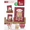 3D Velvet Cards A6 - Merry and Bright