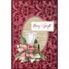 3D Velvet Cards A6 - Merry and Bright