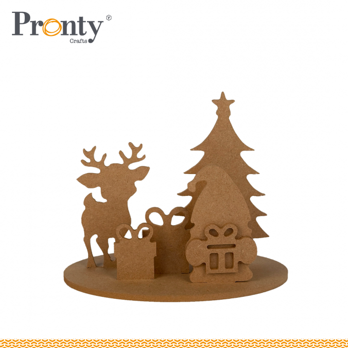 MDF Scene -Pronty Crafts - Gnome