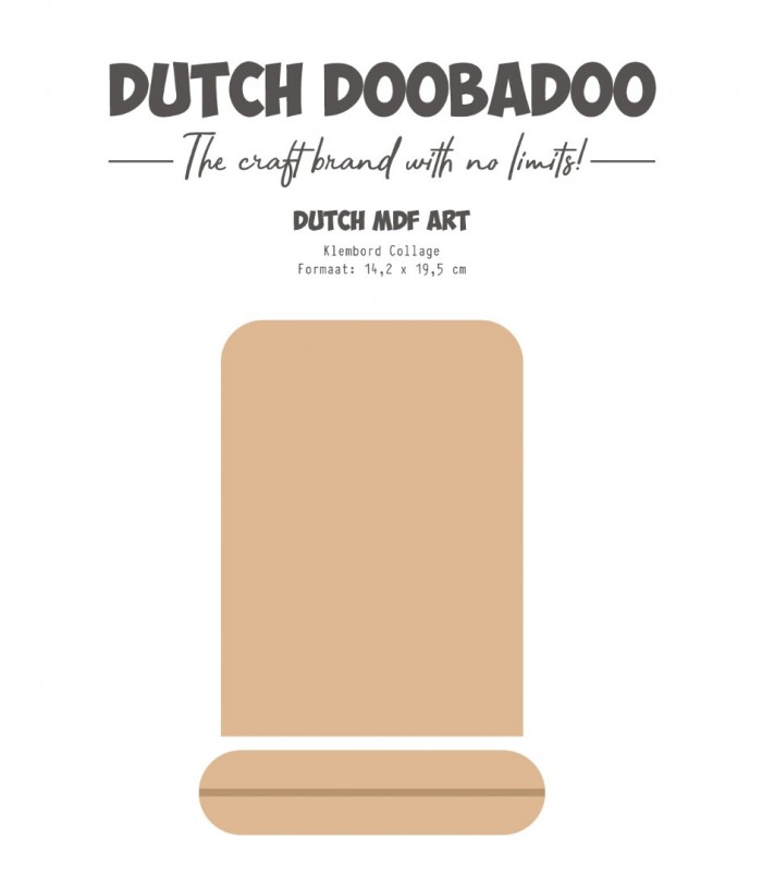 Dutch MDF Art - DDBD - Clipboard collage 4mm
