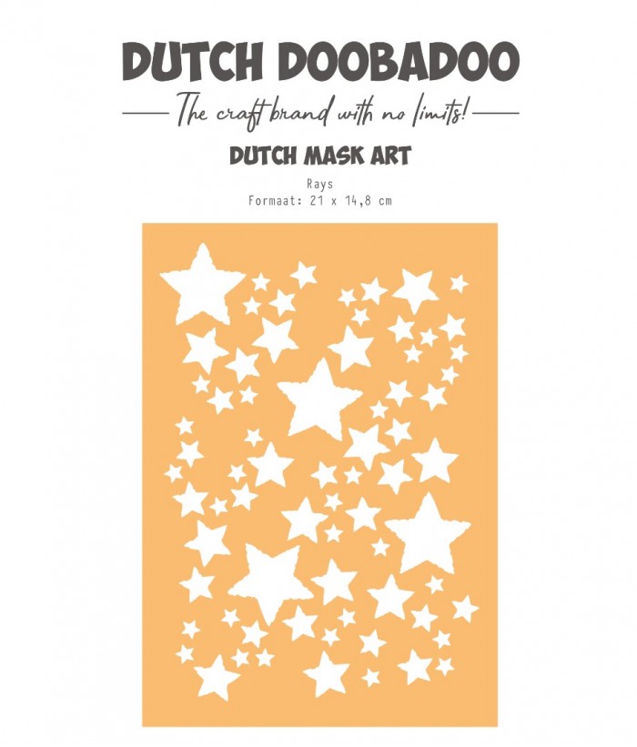 Dutch Mask Art - DDBD - A5 Stars