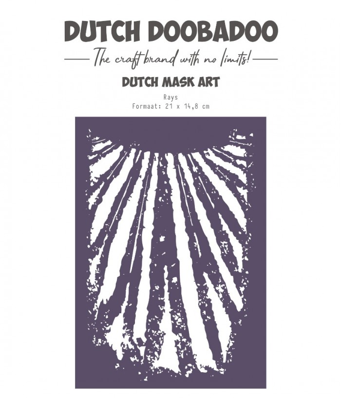 Dutch Mask Art - DDBD - A5 Rays
