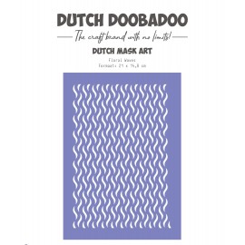 Dutch Mask Art - DDBD - Floral Waves A5