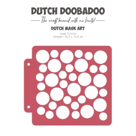 Dutch Mask Art -DDBD - Large Circle 163x148
