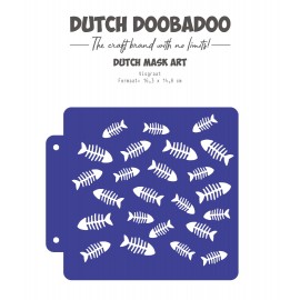 Dutch Mask - DDBD - Visgraat 163x148 mm