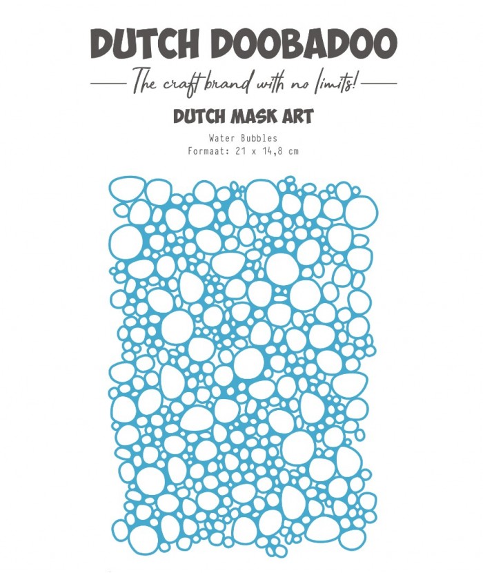 Dutch Mask Art -DDBD - Water Bubbles A5