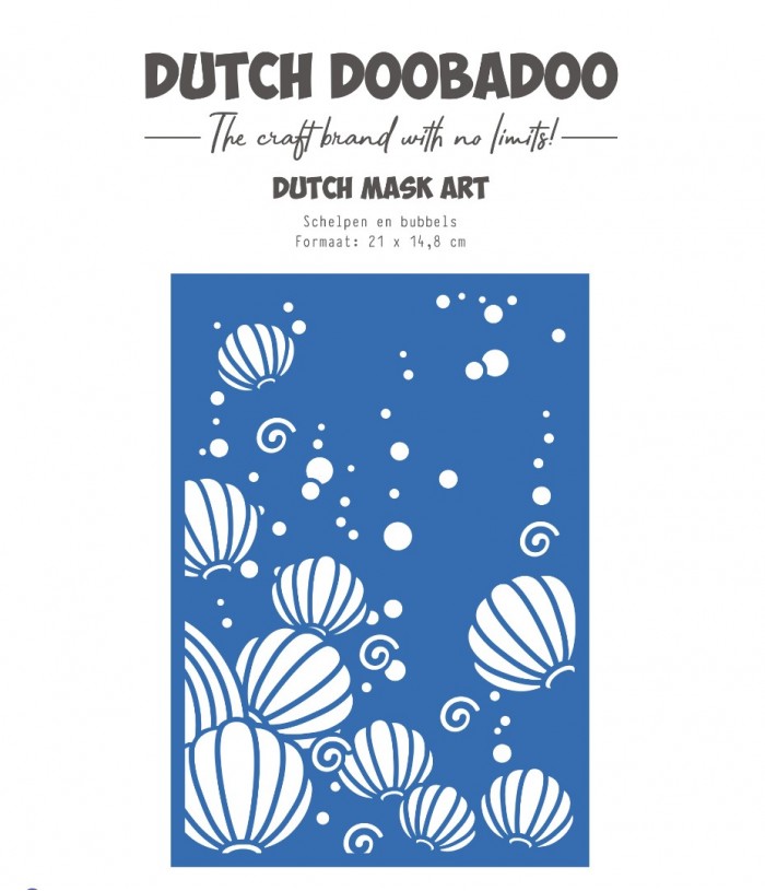 Dutch Mask Art - DDBD - Bubbles A5