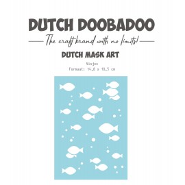 Dutch Mask Art - DDBD - Fish A6