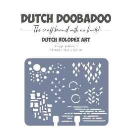 Dutch Mask Art - DDBD - Rollerdex pattern
