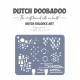 Dutch Mask Art - DDBD - Rollerdex pattern