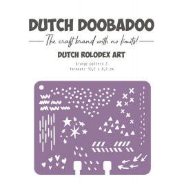 Dutch Mask Art - DDBD - Rollerdex Doodle Mix
