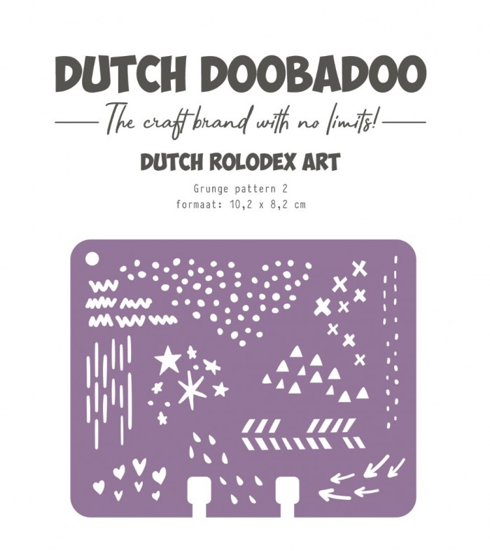 Dutch Mask Art - DDBD - Rollerdex Doodle Mix