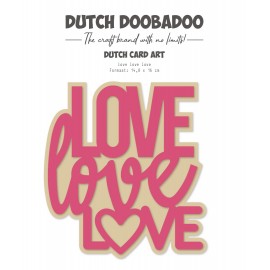 Card Art - DDBD - Love love love - A5