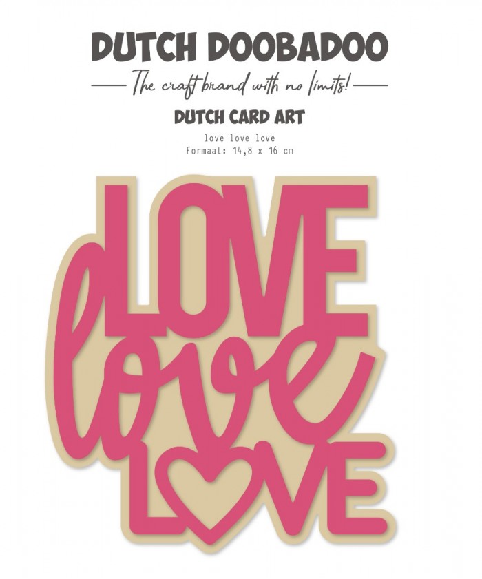 Card Art - DDBD - Love love love - A5