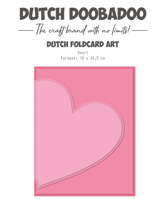 Fold Art -DDBD - Heart - A4