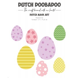Mask art - DDBD - Easter eggs - A5