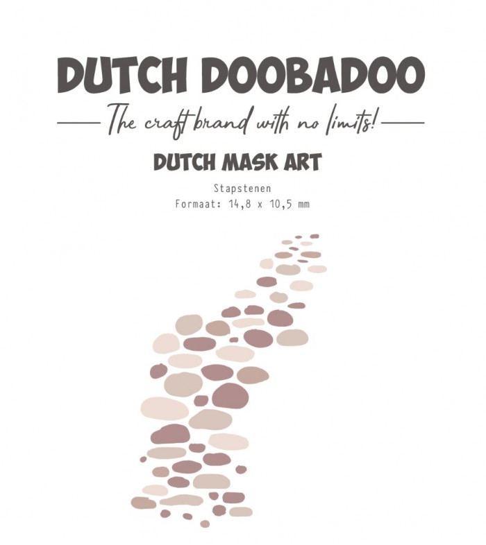 Dutch Mask art - DDBD - Stapping stones - A6