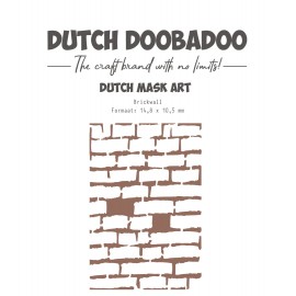 Dutch Mask art - DDBD - Art Brickwall - A6