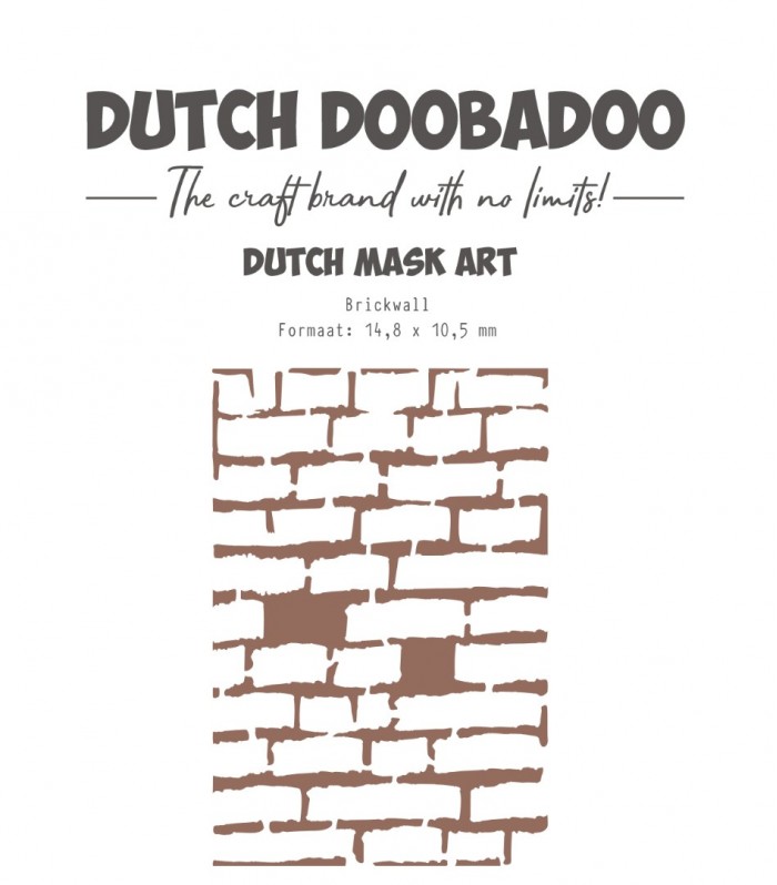 Dutch Mask art - DDBD - Art Brickwall - A6