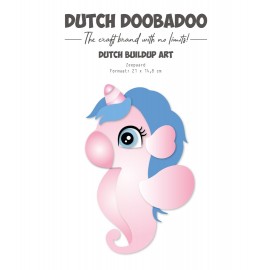 Build up Art - DDBD - Sea horse A5