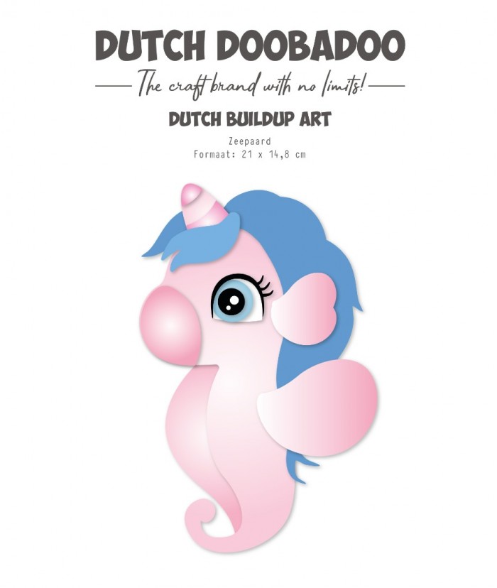 Build up Art - DDBD - Sea horse A5