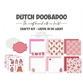 Craftykit - DDBD - Love in the air 21x21cm