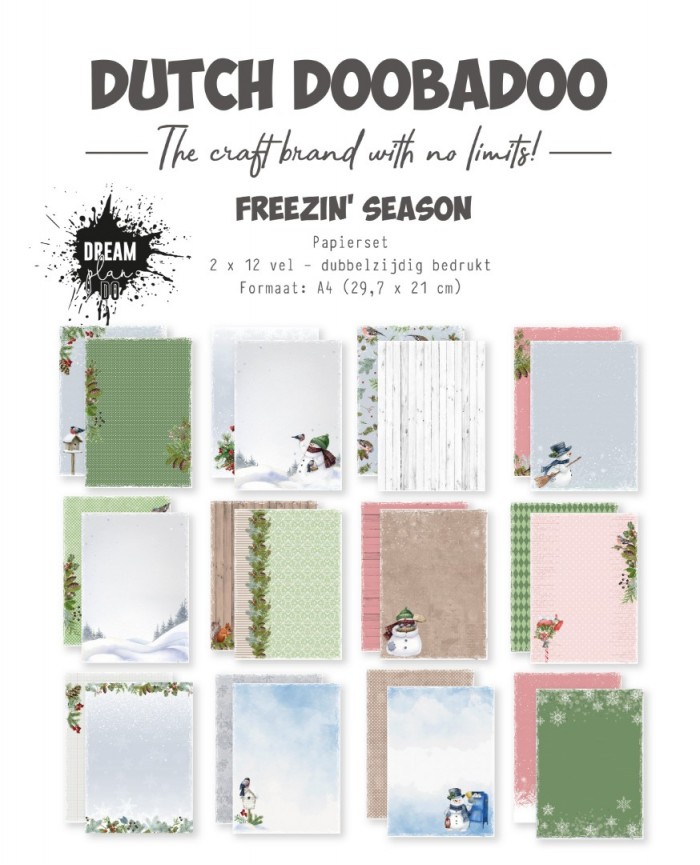 Paperset - DDBD - Freezin season 2 x 12 - A4