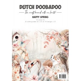 Collage Sheets - DDBD Happy Spring