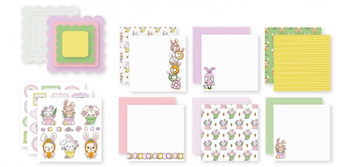 Craftykit - DDBD - Happy Easter - A4