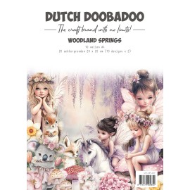 Collage Paperset - DDBD - Woodland springs - A4