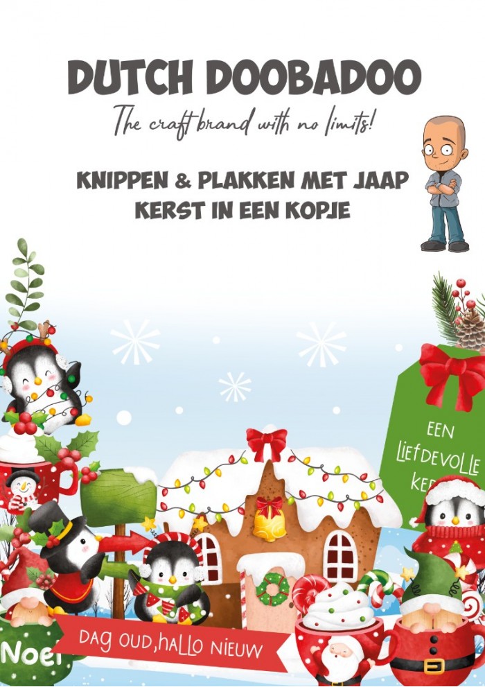 Collage papierset - DDBD - Christmas in a Cup