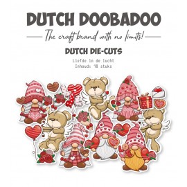 Die-Cuts - DDBD - Love in the air 18 pcs