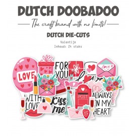 Die-Cuts - DDBD - Valentine 24 pcs