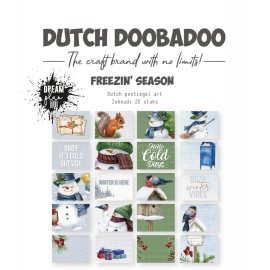 Postzegel - DDBD - Freezin season 2xA6