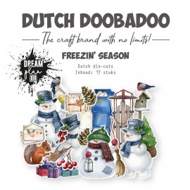 Die-Cuts - DDBD - Freezin season 17 pcs