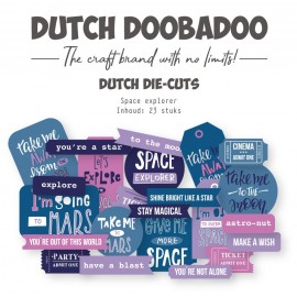 Die-cuts - DDBD - Space explorer