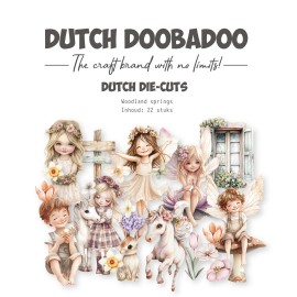 Die-cuts - DDBD - Woodland Springs - 22 stuks